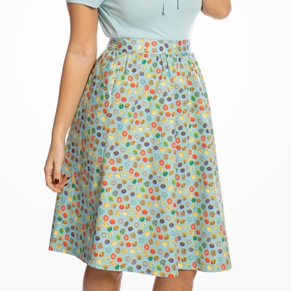 Lindy Bop Doughnut Skirt blue US14 ModCloth